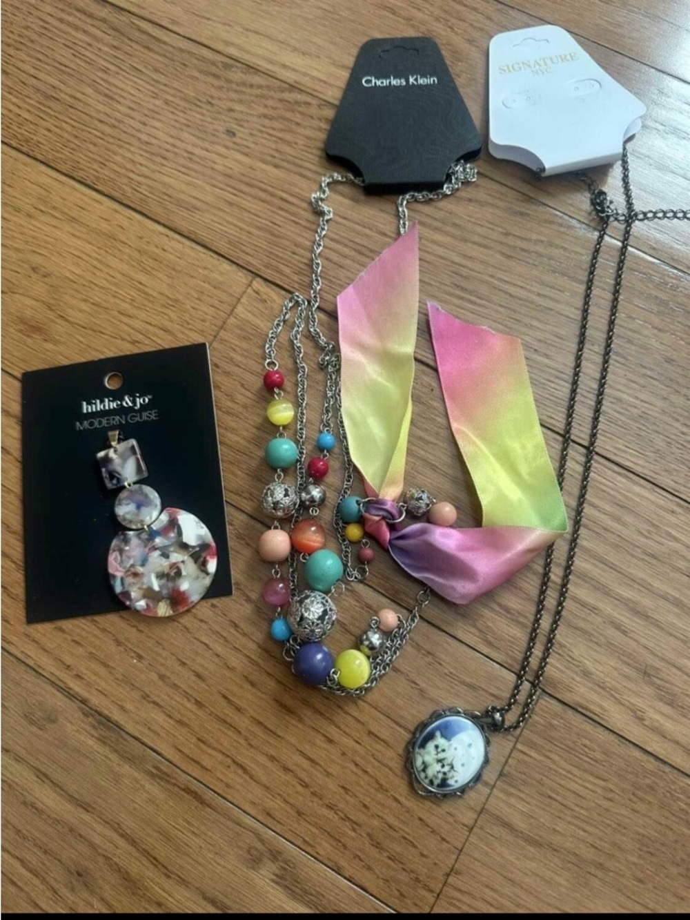 3 Piece Fashion Jewelry Lot – Pendant & Necklaces ✨All NEW‎